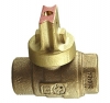 NO-LEAD FIP X FIP OPEN RIGHT BALL VALVE CURBSTOP